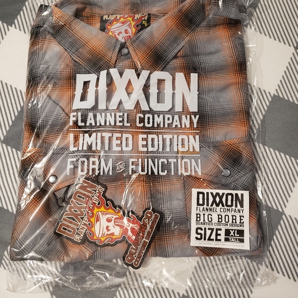 Dixxon flannel. Big bore. XLT. Nwt - Picture 2 of 2